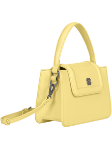 Tσαντάκι top handle σε συνθετικό υλικό Glaze ΟΛΕΣ ΟΙ ΤΣΑΝΤΕΣ