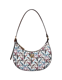 Shoulder bag in Karísma Monogram synthetic material with leather trimming ALL BAGS