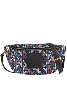 Belt bag in Karísma Monogram synthetic material with leather trimming ALL BAGS