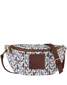 Belt bag in Karísma Monogram synthetic material with leather trimming ALL BAGS