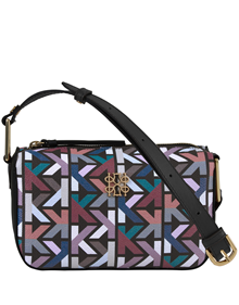 Crossbody bag in Karísma Monogram synthetic material with leather trimming ALL BAGS