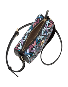Crossbody bag in Karísma Monogram synthetic material with leather trimming ALL BAGS