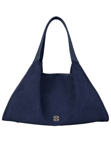 Shoulder bag in Velour synthetic material ALL BAGS